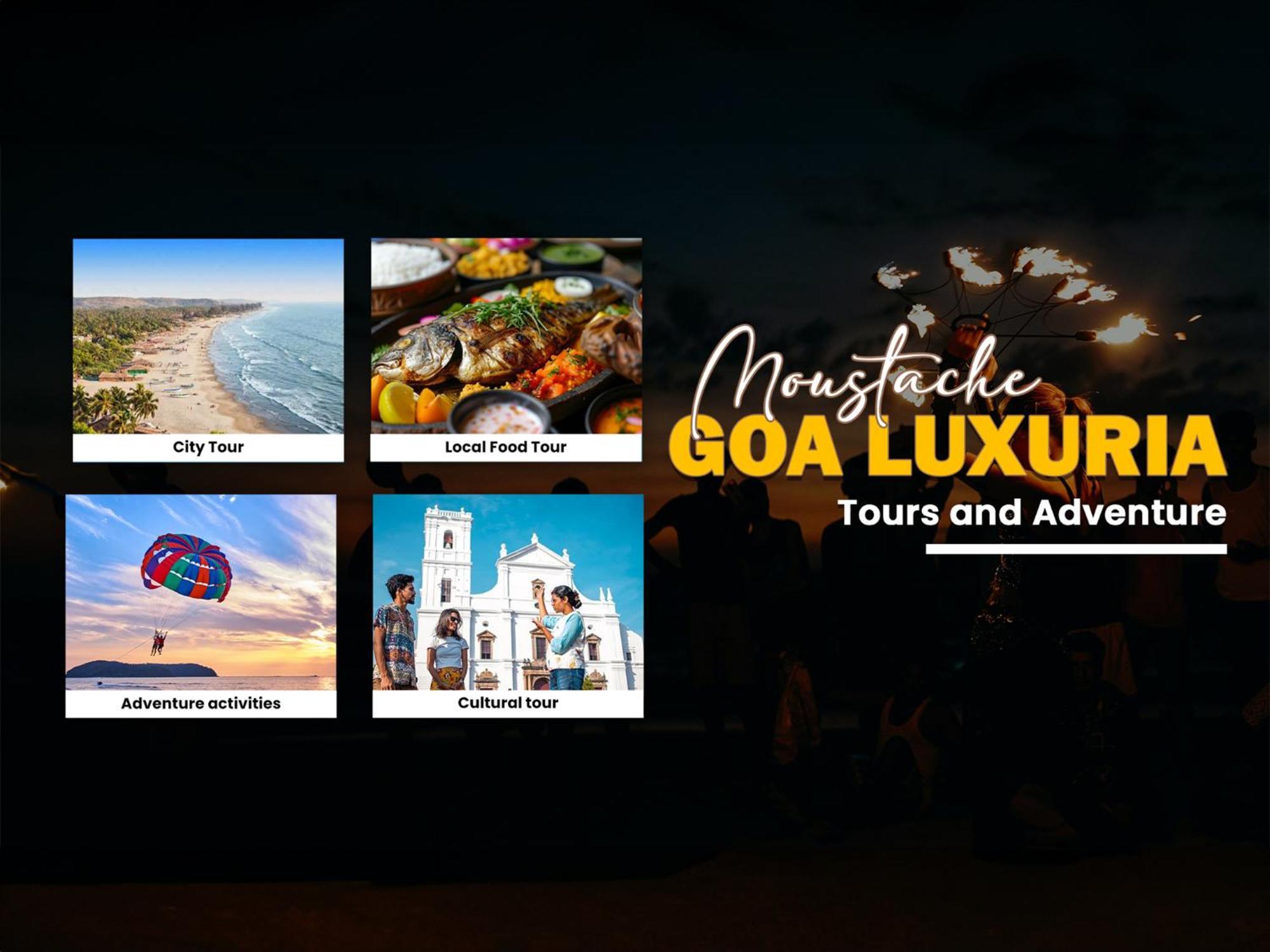 Moustache Goa Luxuria Hostel Vagator Luaran gambar